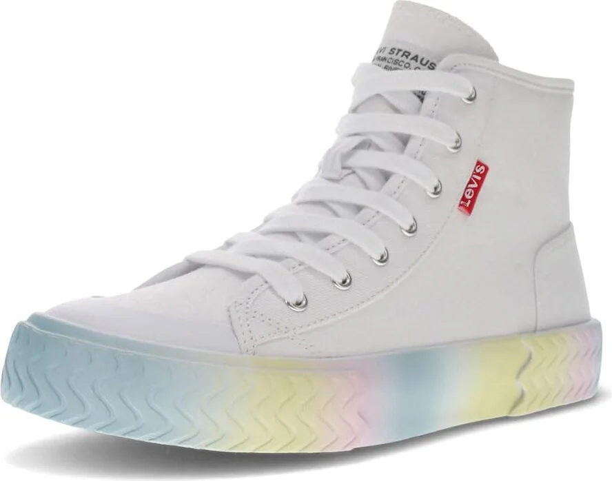 Високі жіночі кеди Modern Hi Levi's 36,5 (6 US) 24 см Білий 1159855494