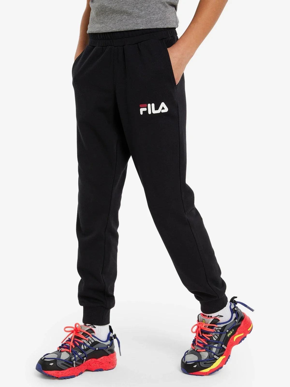 Дитячі штани 127335FLA-99 FILA 134-140 (140) Чорний