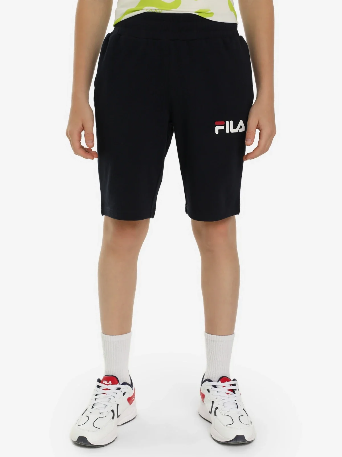 Шорти для хлопчиків 127338FLA-Z4 FILA 134-140 (140) Темно-синій