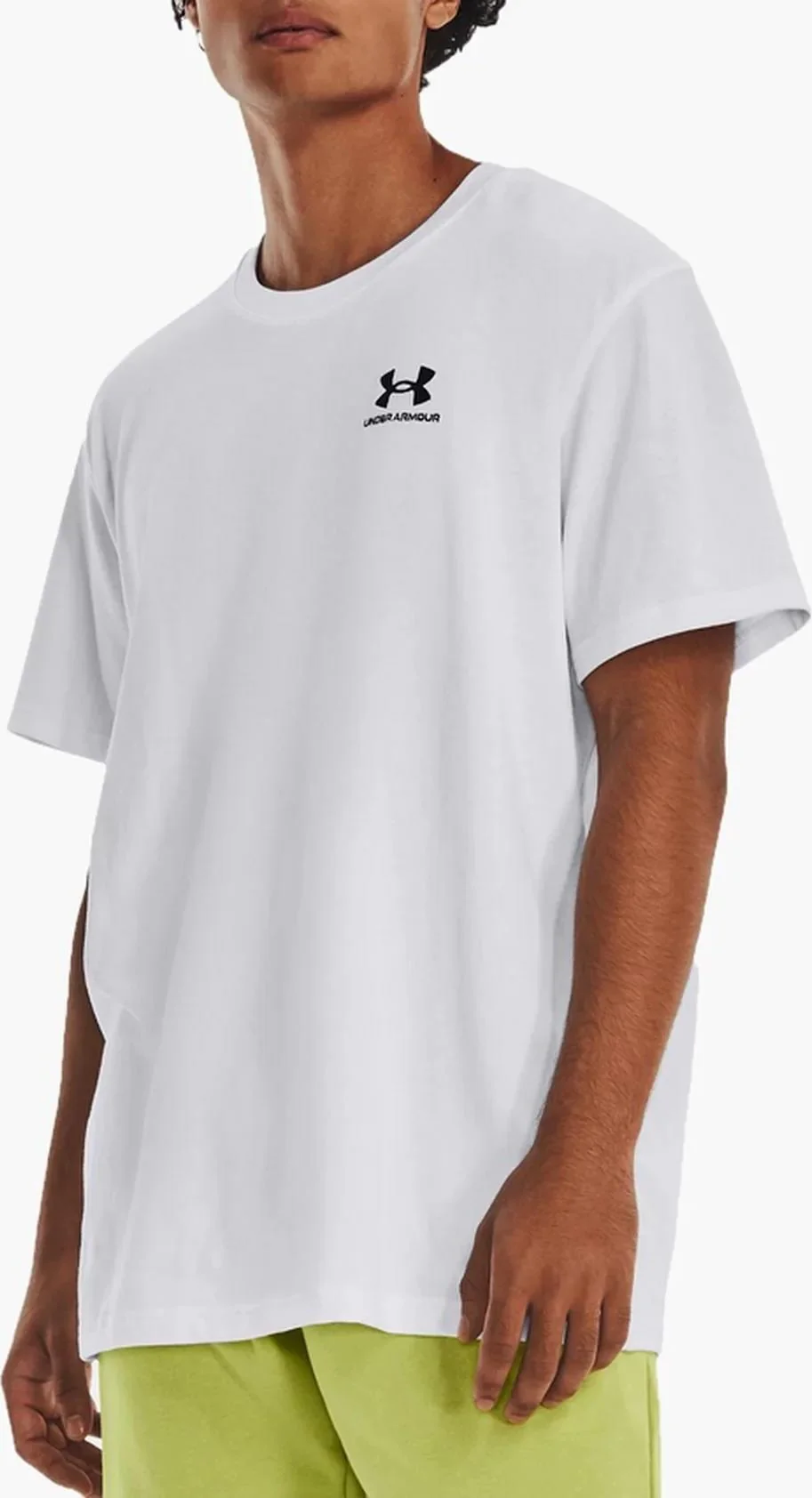 Футболка чоловіча Under Armour Ua Logo Emb Heavyweight (1373997-100)