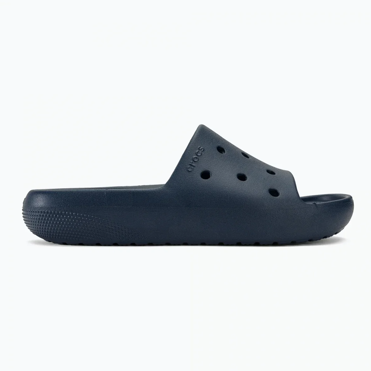 Шльопанці UNI Classic Slide v2 Whi 209401-410-Navy CROCS M8/W10 (41-42) Темно-синій — фото 3