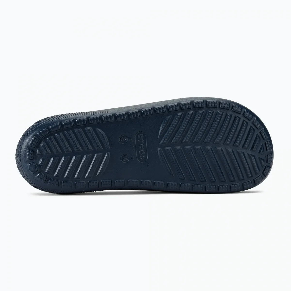 Шльопанці UNI Classic Slide v2 Whi 209401-410-Navy CROCS M8/W10 (41-42) Темно-синій — фото 7