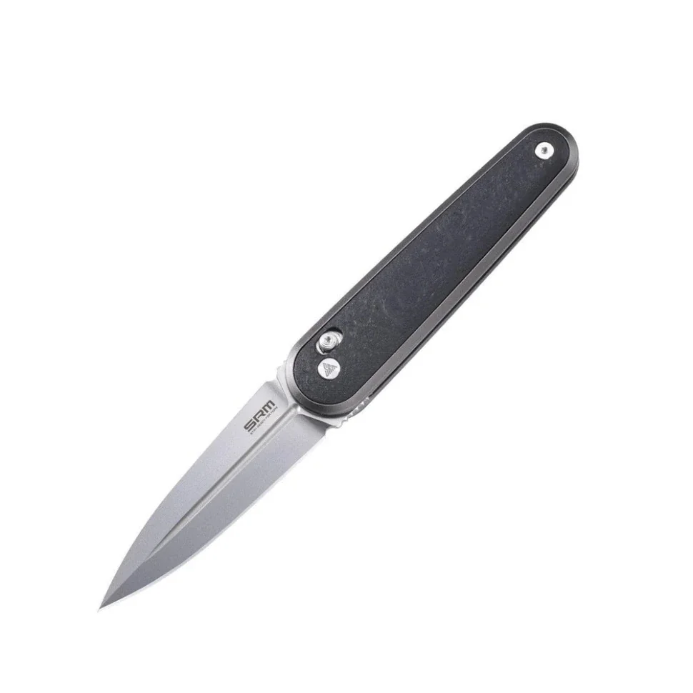 Ніж складаний кишеньковий SRM Twin 251MB-GB (7.6 см) N690 / G10 чорний