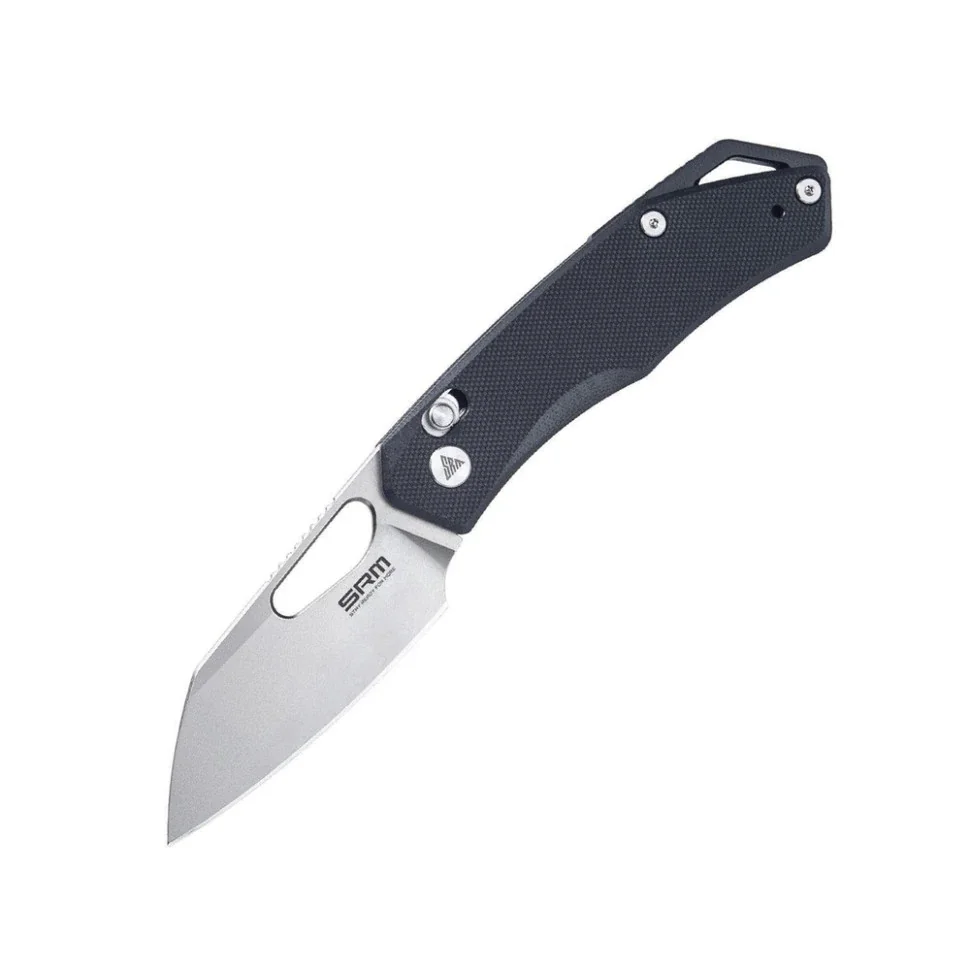 Ніж складаний кишеньковий SRM Cub 261M-GB (7.3 см) 154CM / G10 чорний