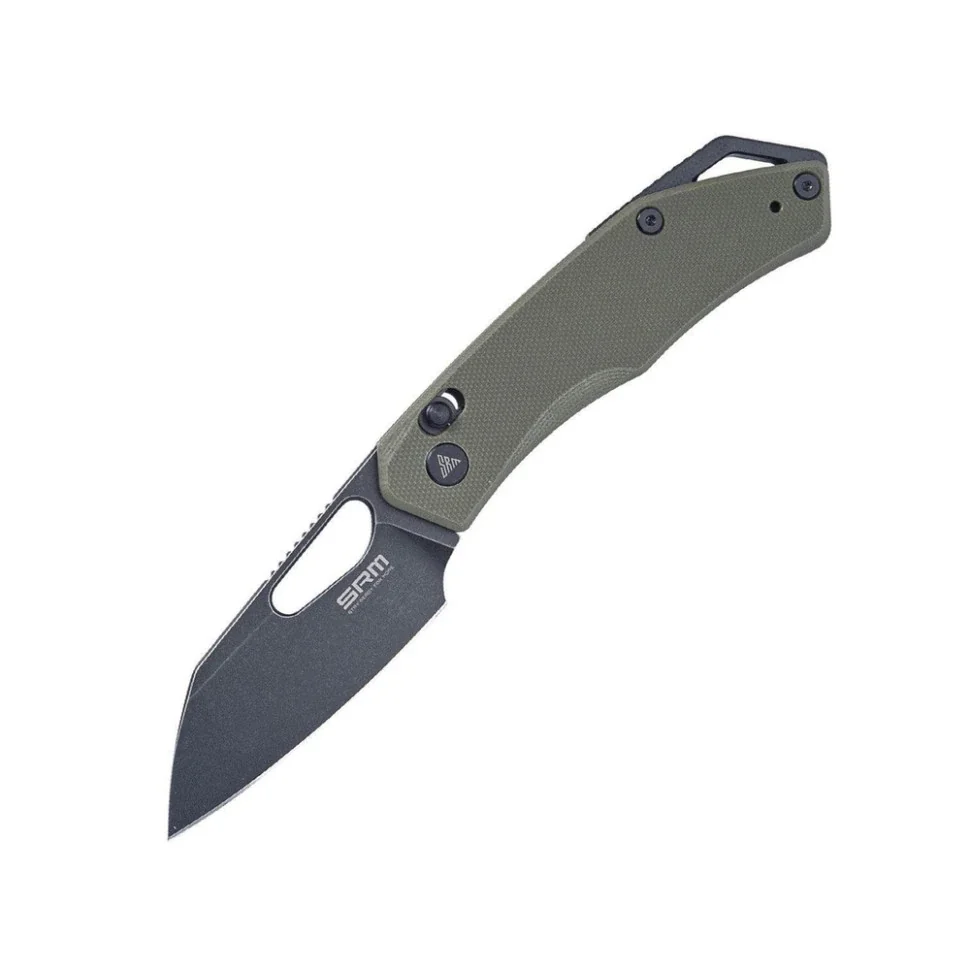Ніж складаний кишеньковий SRM Cub 261M-GP (7.3 см) 154CM / G10 сірий