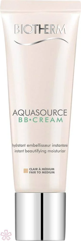 ВВ крем для совершенного тона кожи Biotherm Aquasource BB Cream 30 мл Fair to Medium Светло-бежевый — Нові надходження