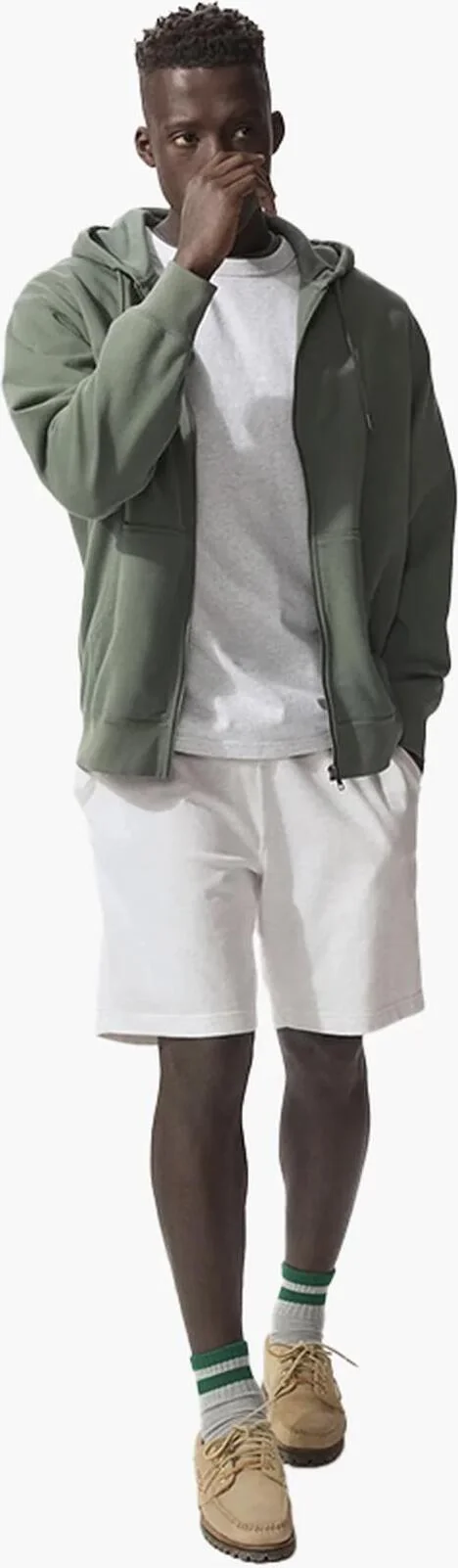 Шорти чоловічі Uniqlo Cotton Easy Shorts Grey 474127-01 S