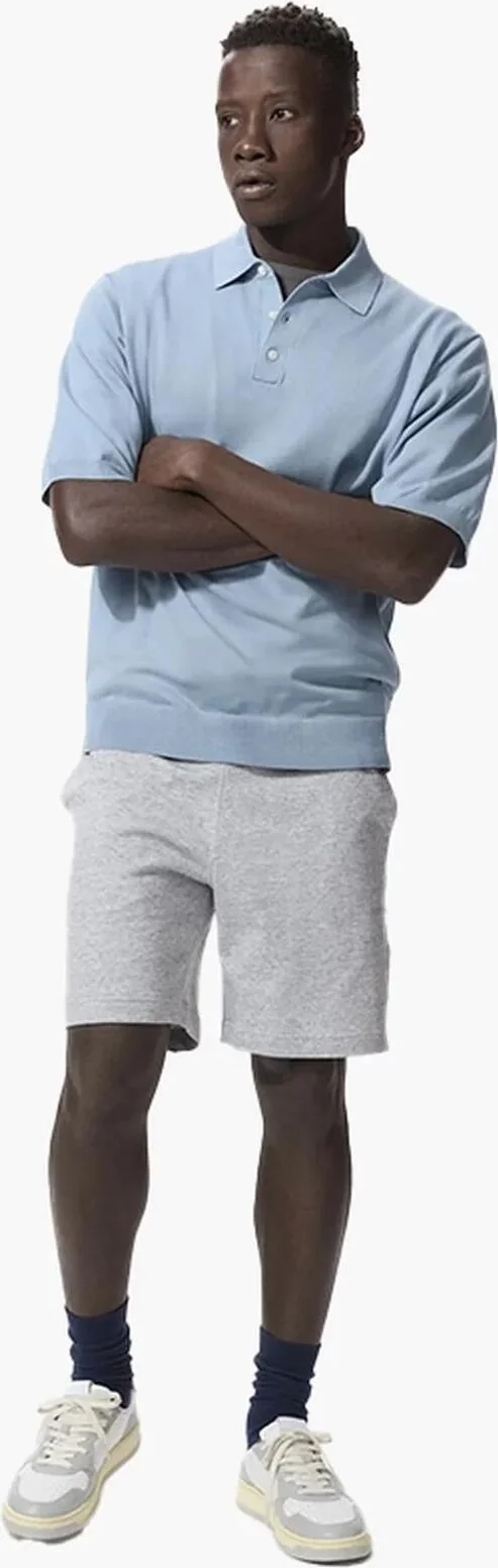 Шорти чоловічі Uniqlo Cotton Easy Shorts White 474127-04 S