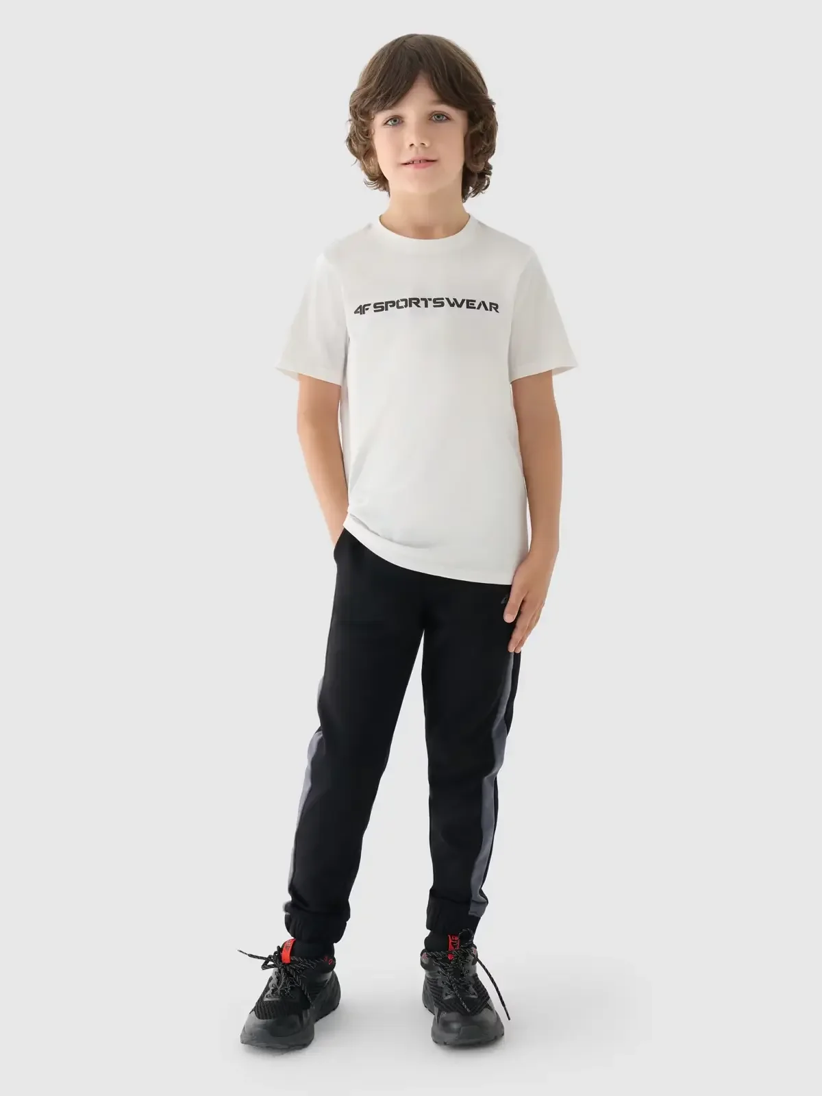 Дитячі спортивні штани TROUSERS CAS M759 4FJWAW24TTROM759-20S 4F 122 Чорний