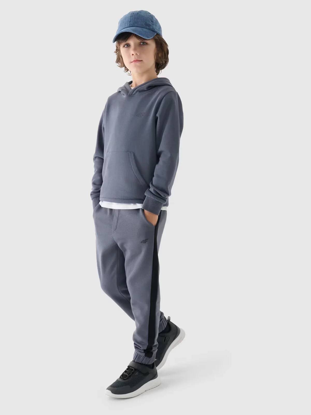 Дитячі спортивні штани TROUSERS CAS M759 4FJWAW24TTROM759-22S 4F 122 Темно-сірий
