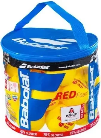 М'ячі для тенісу Babolat Red foam поролонові 24 balls