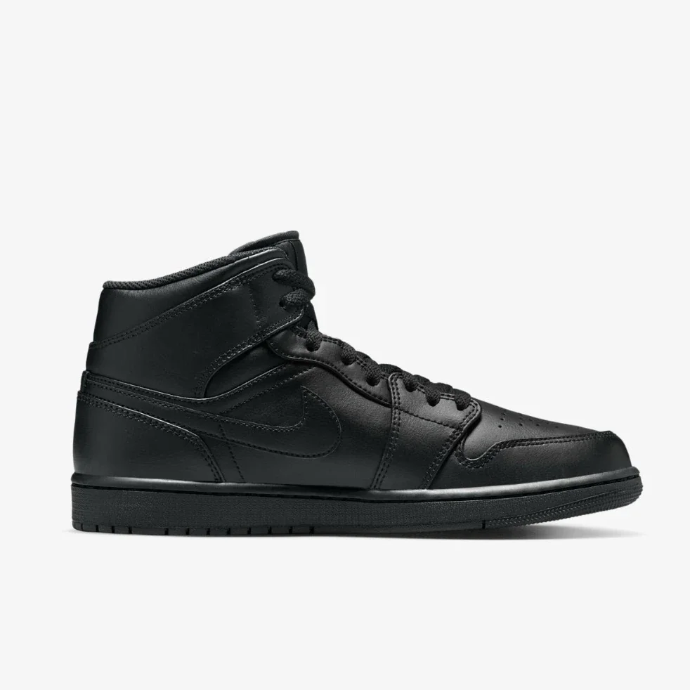 Кросівки чоловічі Air Jordan 1 Mid Black 554724-093, 41