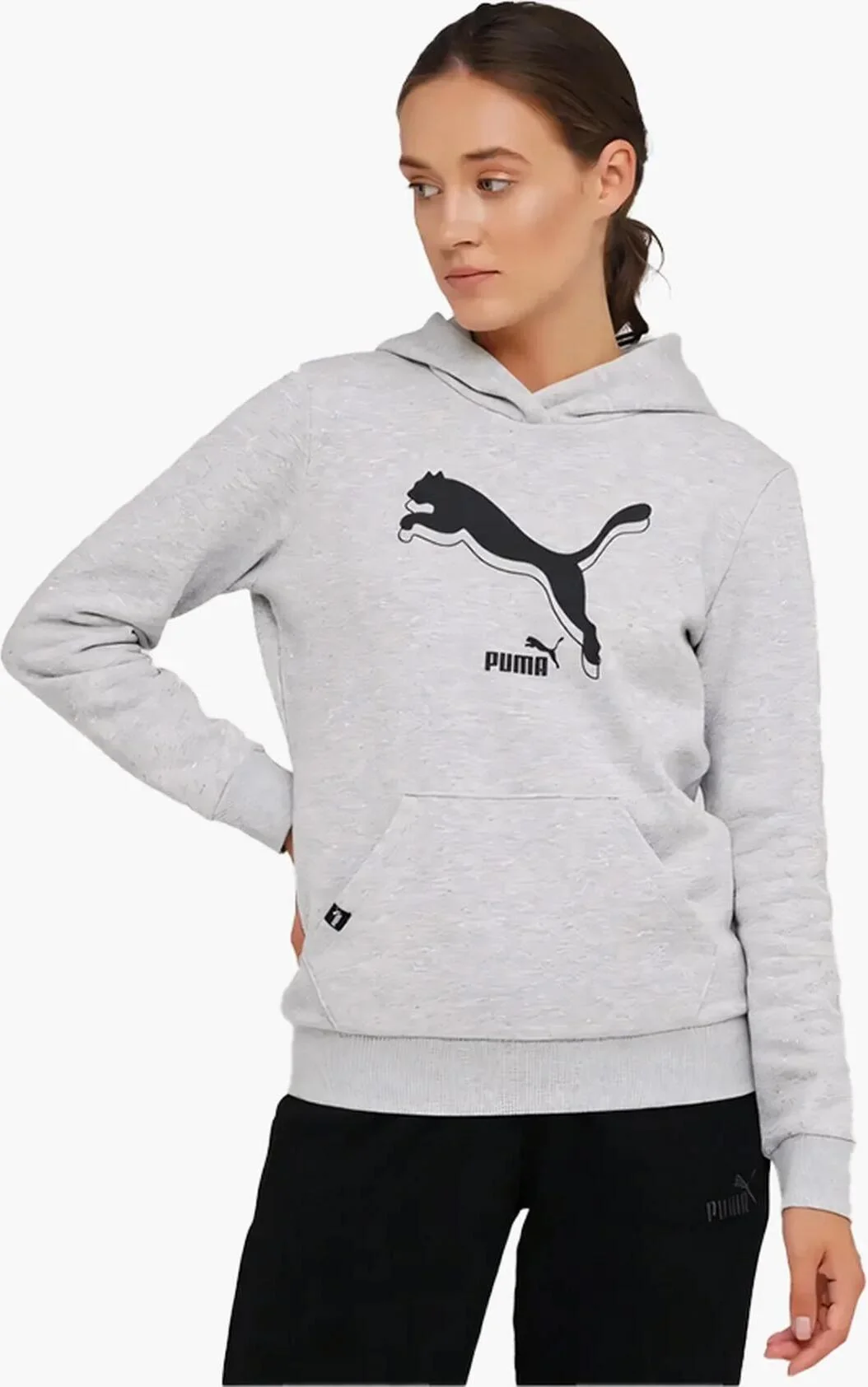 Оригінальна жіноча тепла толстовка Puma Power Logo Fleece Hoodie