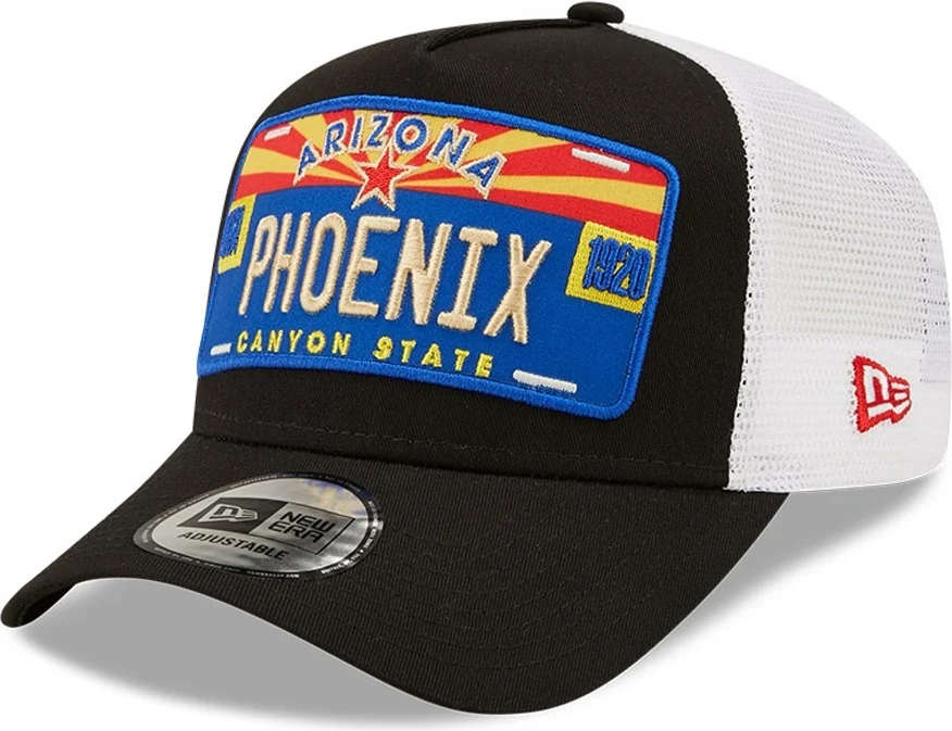 Бейсболка LICENSE PLATE TRUCKER NEWERA 60222517N0H-BLK New Era o/s (Б/р) Чорний