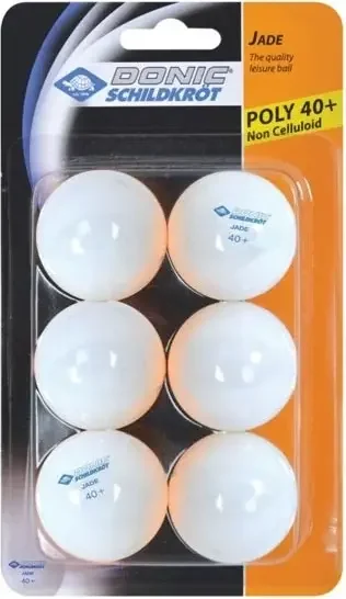 М'ячі Donic Jade ball 40+ 6 шт white