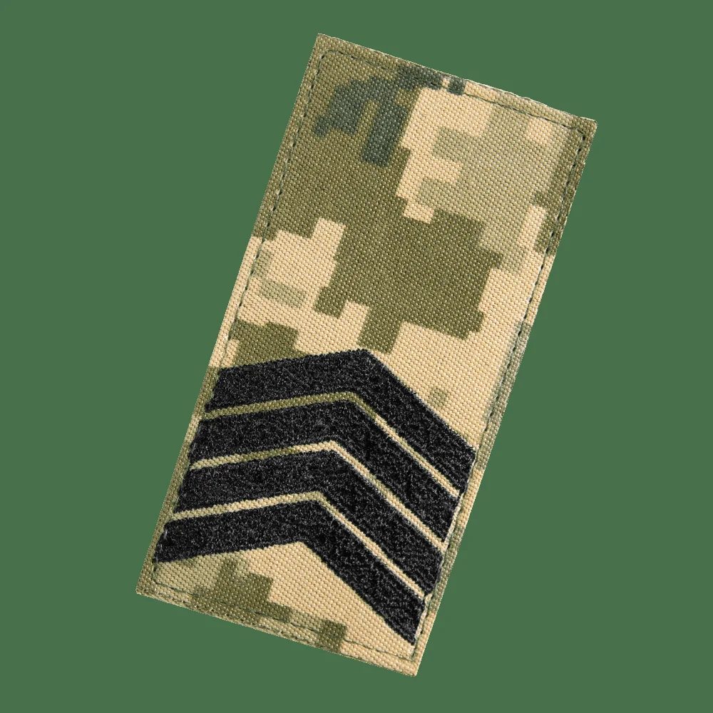 Погон/липучка Camotec ЗСУ Старший Сержант