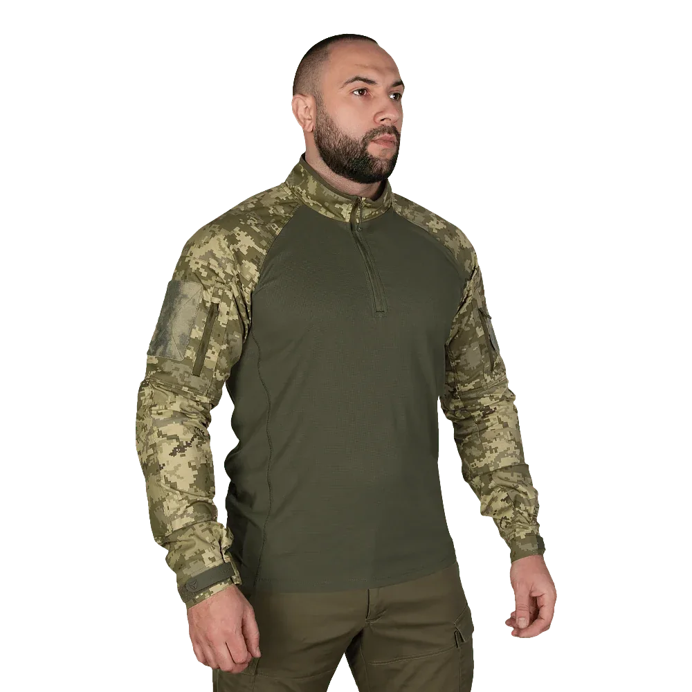 Бойова сорочка Camotec Raid Піксель/Олива, розмір L — фото 2