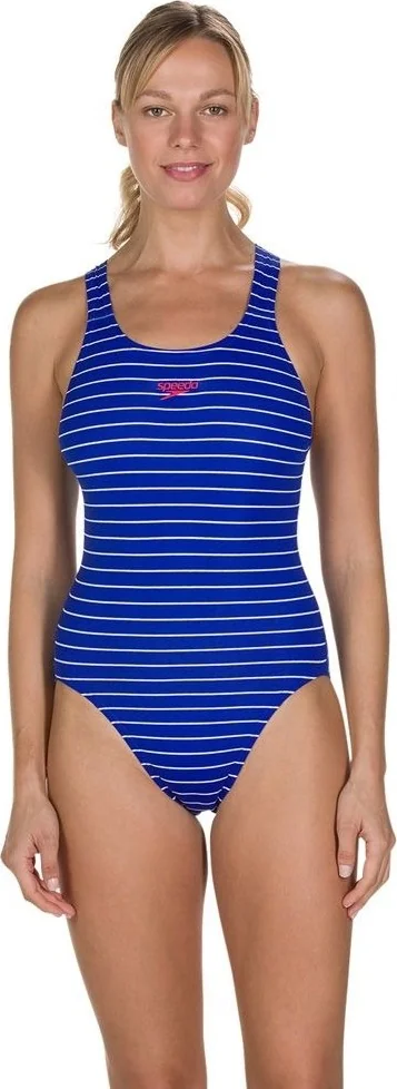 Жіночий купальник Speedo ENDURANCE+ PRINT MEDALIST AF BLUE/WHITE 8-11692D404, 28