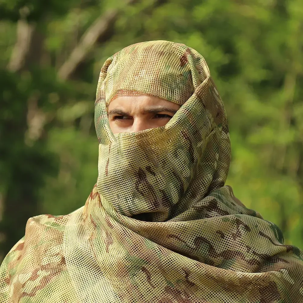 Маскувальний шарф-сітка Camotec SFVS 2.0