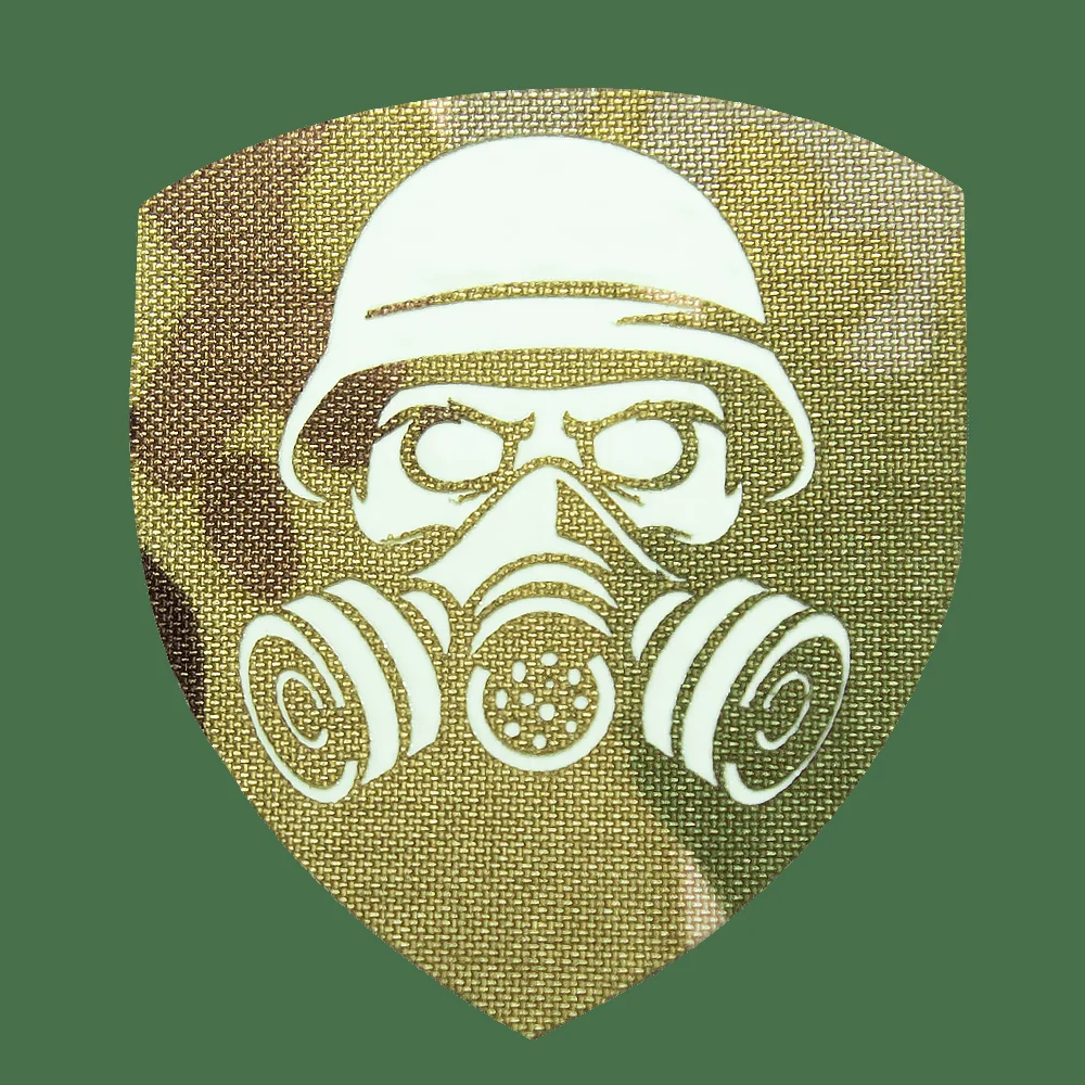 Шеврон Camotec Хім. Солдат (7*8) Multicam/Люмін (9020)