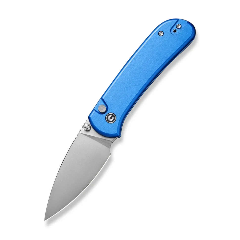 Ніж складаний кишеньковий Civivi Qubit, (7.6 см) 14C28N / Aluminum синій