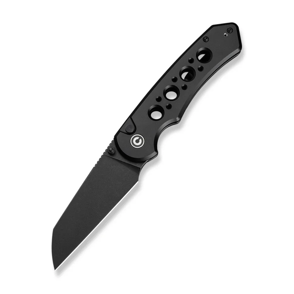 Ніж складаний туристичний Civivi Pragma Prime, (8.9 см) 14C28N / Aluminum чорний — Нові надходження