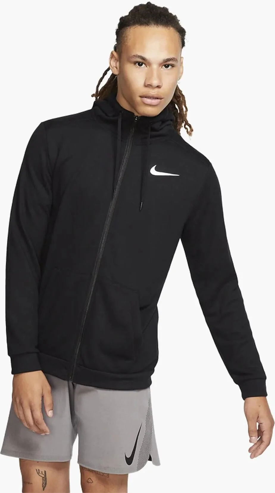 Кофта чоловіча Nike M Dry Hoodie Fz Fleece (CJ4317-010)