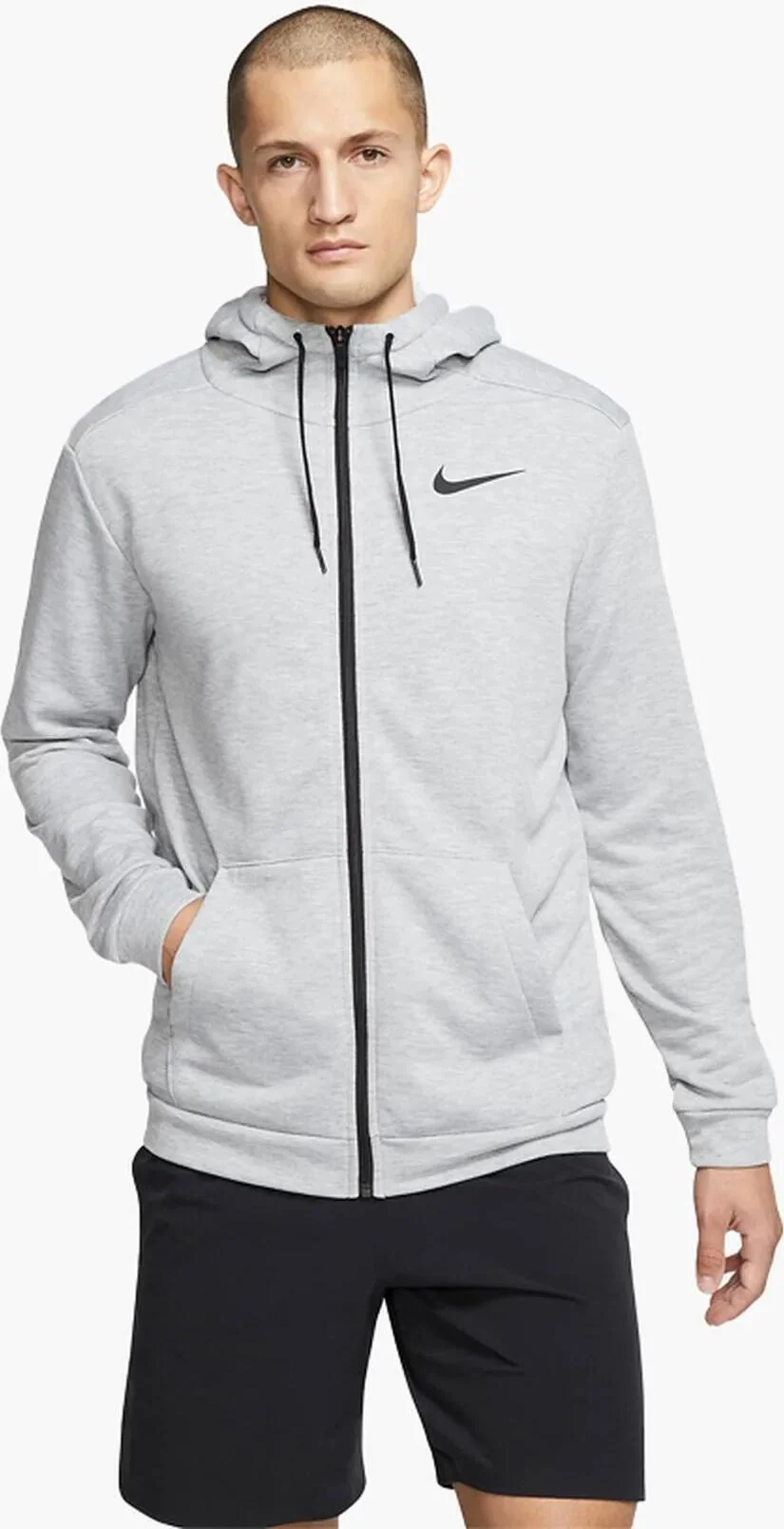 Кофта чоловіча Nike M Dry Hoodie Fz Fleece (CJ4317-063)