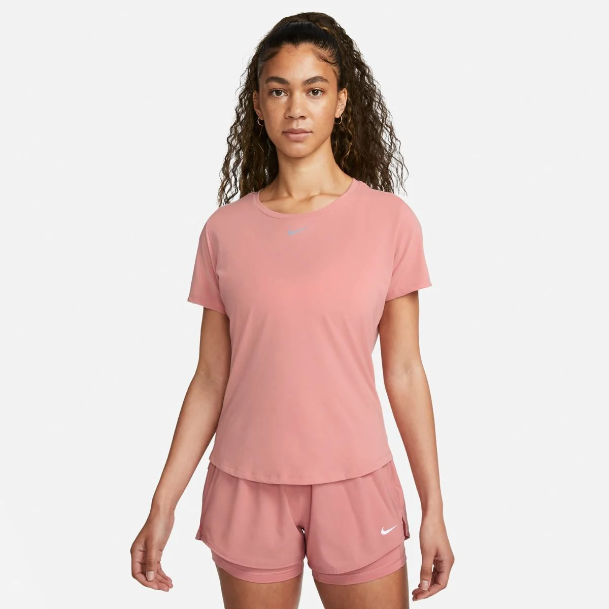 Жіноча футболка Nike W One Luxe Dri-Fit Ss Std Top DD0618-618, S
