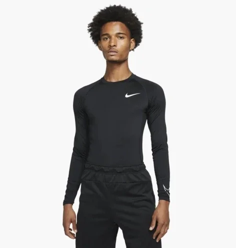 Футболка чоловіча футболка Nike Pro Dri-FIT Tight Top Long-Sleeve