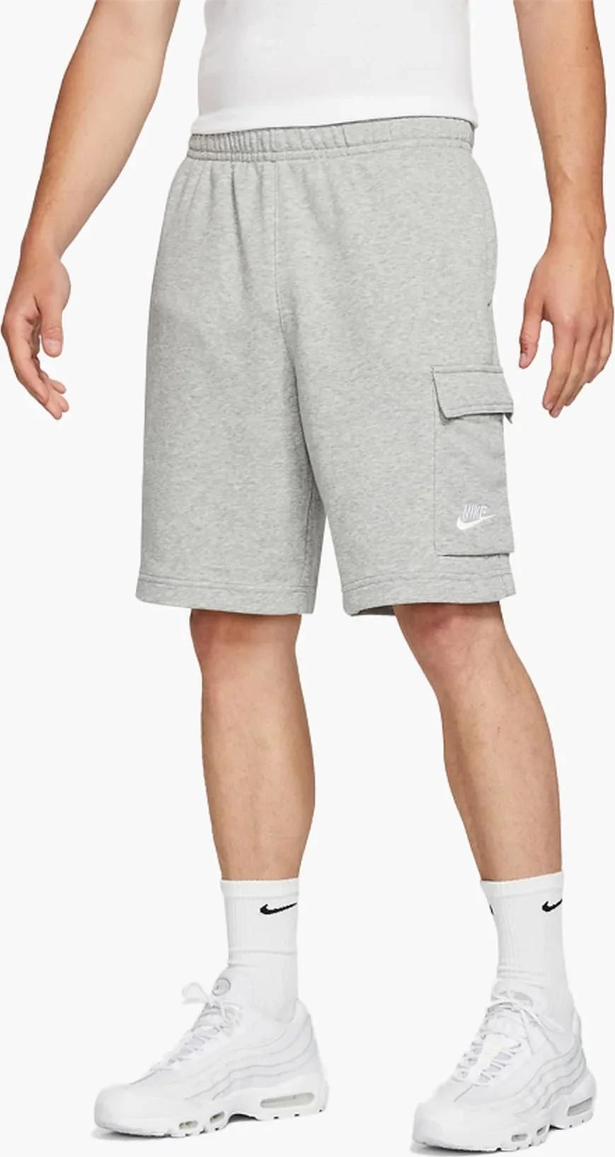 Шорти чоловічі Nike Sportswear Club Men's French Terry Cargo Shorts (DD7014-063)