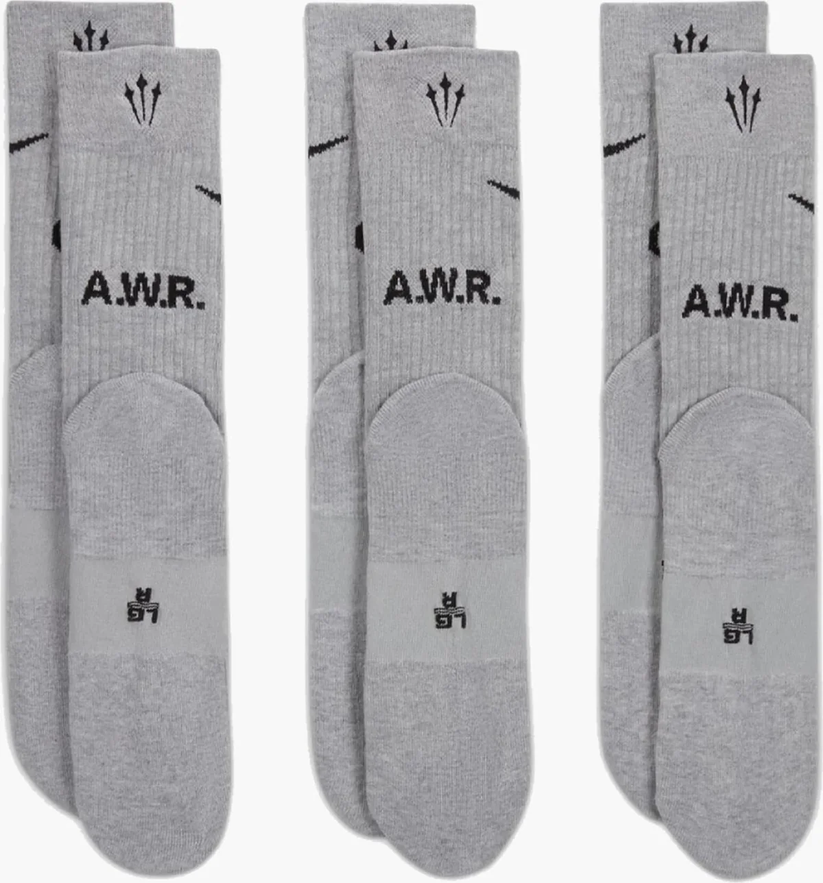 Носки NIKE U SNKR SOX CREW 3PR 160 NRG AU