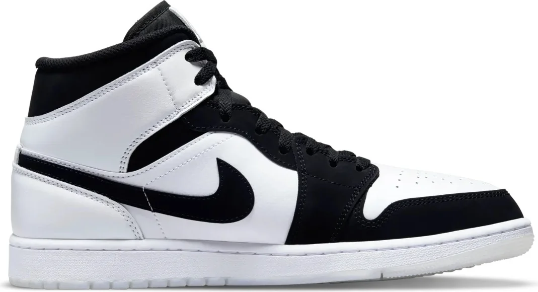 Кросівки чоловічі Air Jordan 1 Mid Se White/Black DH6933-100, 45.5