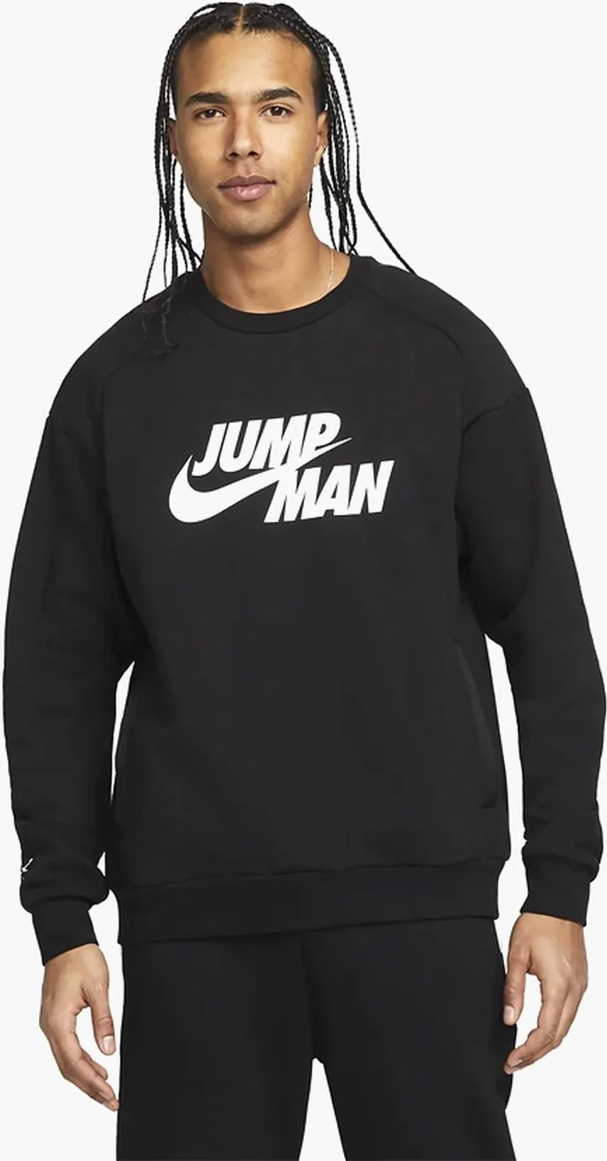 Оригінальна тепла чоловіча толстовка Jordan Jumpman Fleece Crew