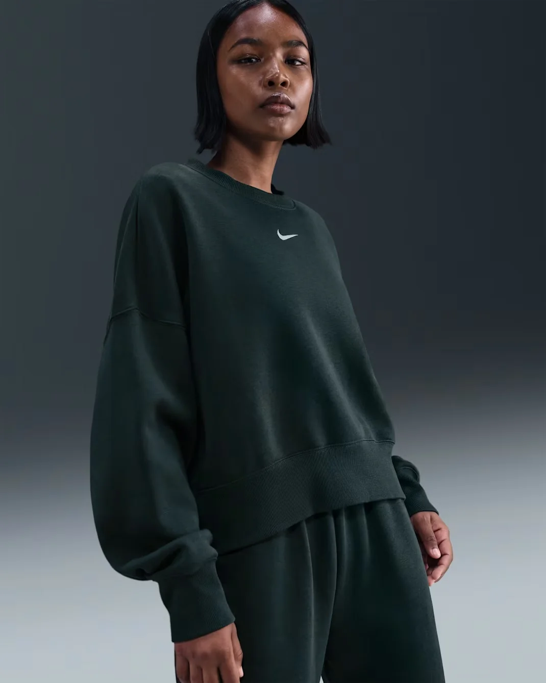Світшот жіночий Nike Sportswear Phoenix Fleece DQ5761-390, S