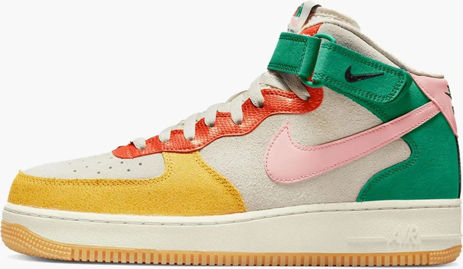 Оригінальні жіночі кросівки Nike Air Force 1 Mid NH 2 Multicolour