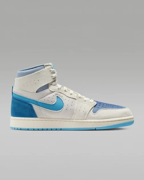 Кросівки чоловічі Air Jordan 1 Zoom Cmft 2 Shoes White/Light Blue DV1307-104, 44