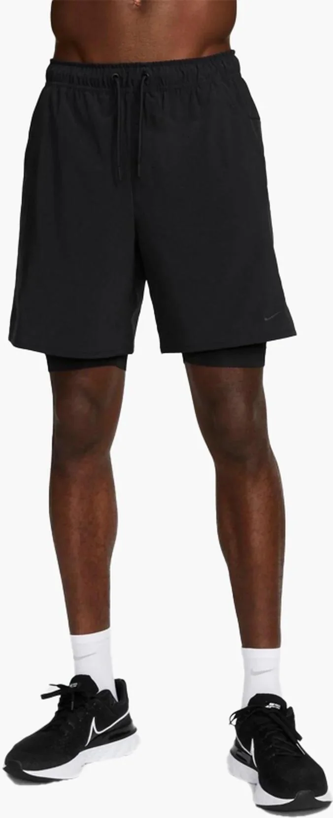 Шорти чоловічі NIKE M NK DF UNLIMITED WVN 7IN 2IN1 DV9334-010, 2XL