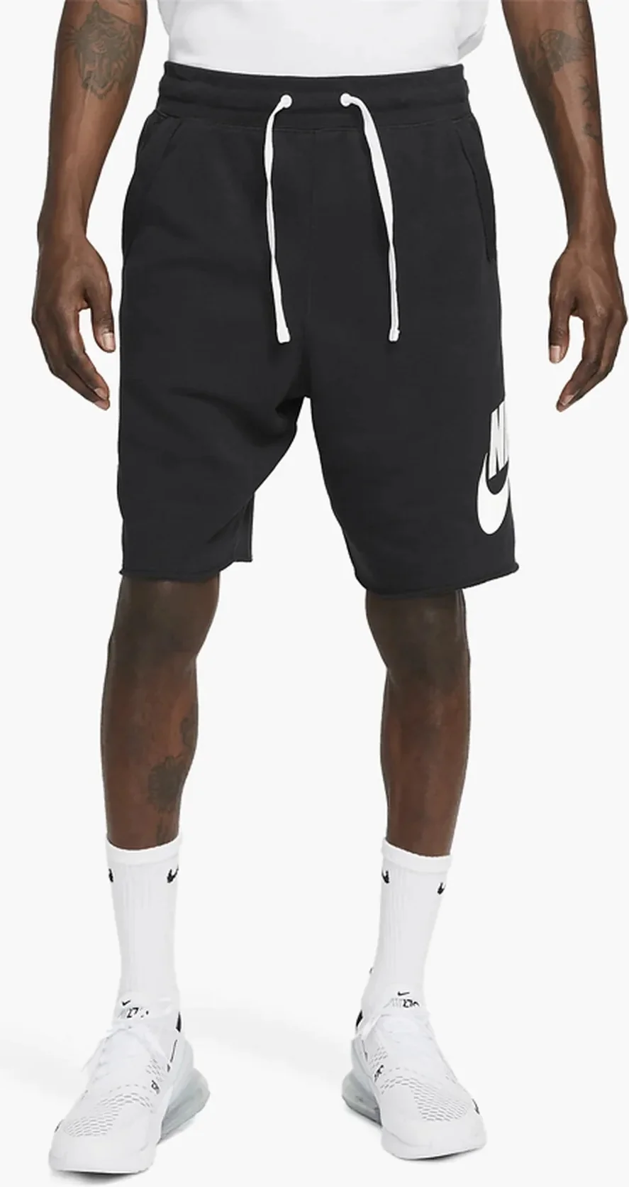 Шорти чоловічі Nike Club Alumni Mens French Terry Black