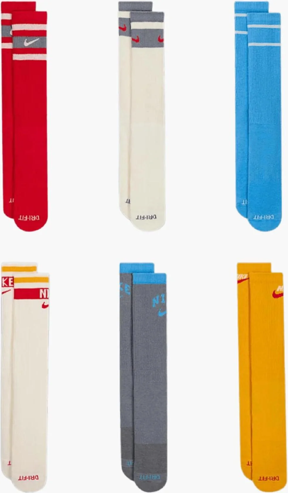 Шкарпетки Nike Everyday Plus Cushioned Crew Socks DX7670-910