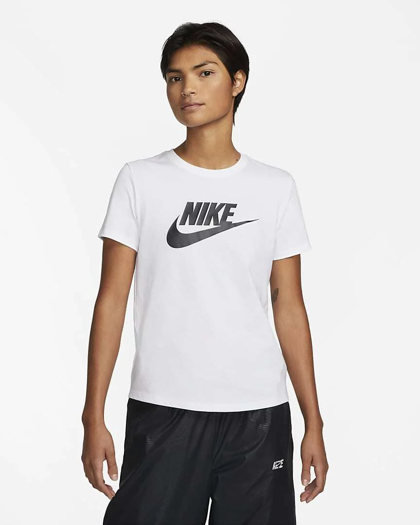 Футболка жіноча Nike Essential Icon Futura Tee White Dx7906-100 M