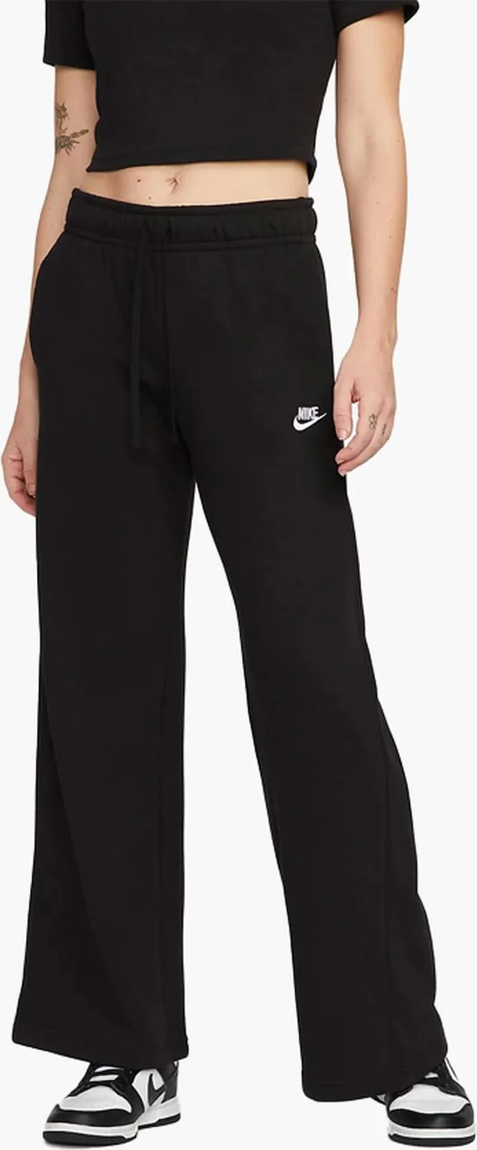 Жіночі штани Nike Sportswear Club Fleece Mid-Rise Pant Wide FB2727-010