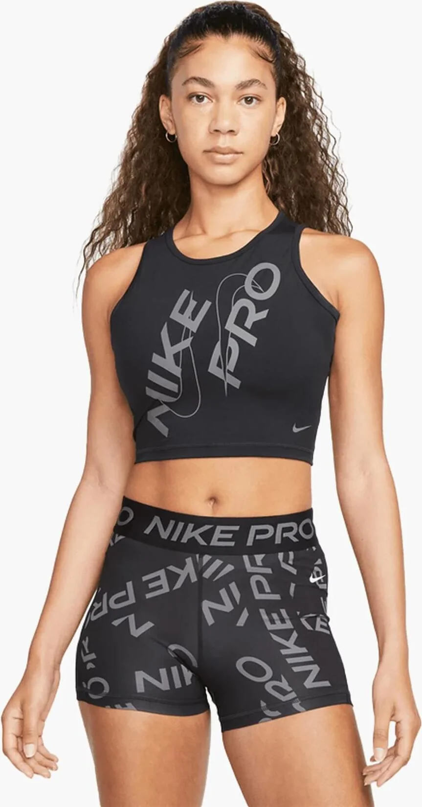 Жіноча майка Nike Pro Dri-FIT Cropped Tank FB5261-010