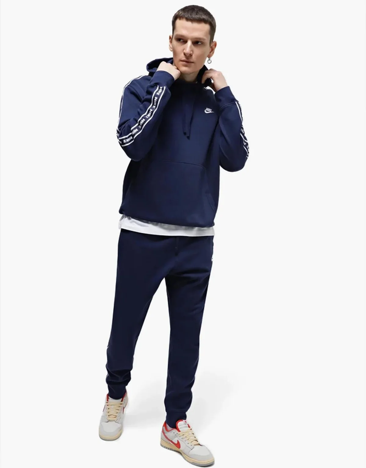 Оригінальний чоловічий спортивний костюм Nike NK CLUB FLC GX HD TRK SUIT