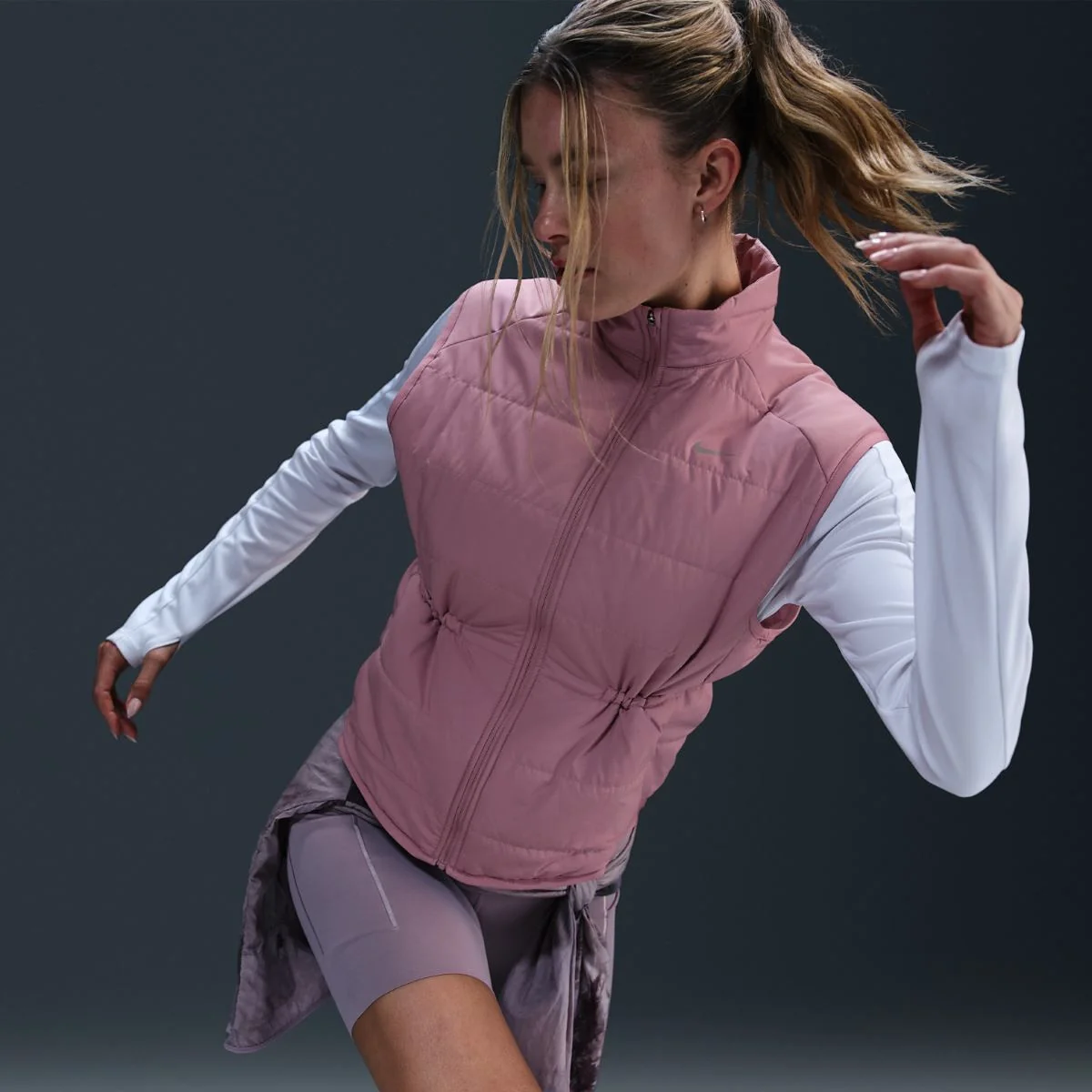 Жилетка жіноча NIKE W SWIFT TF FILL VEST FB7537-523, L