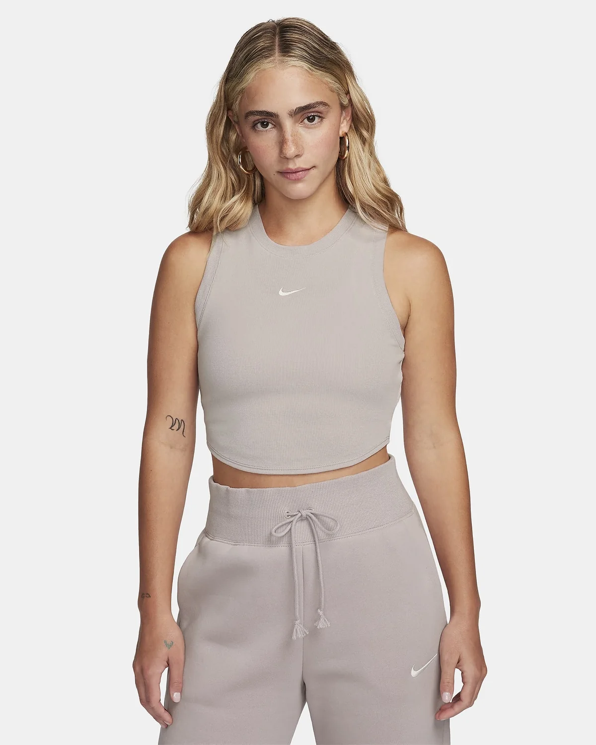 Жіночий кроп-топ Nike Sportswear Chill Knit FB8279-019, L