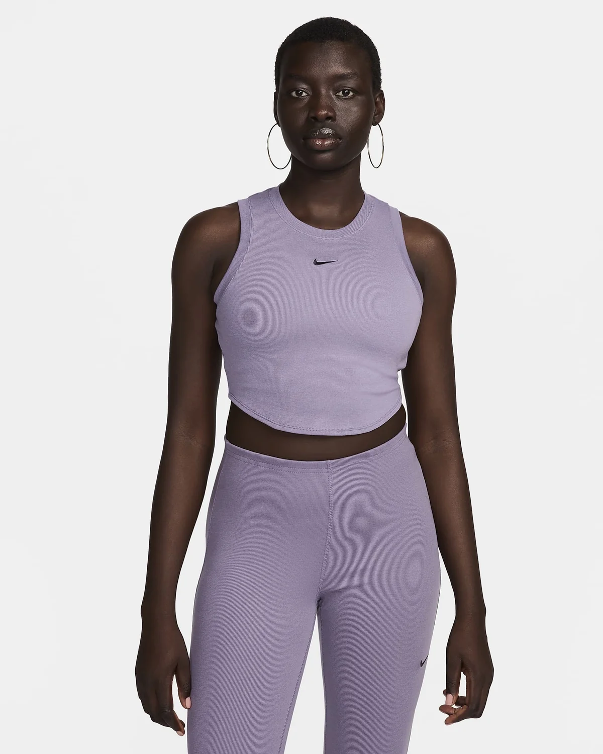 Жіночий кроп-топ Nike Sportswear Chill Knit FB8279-509, L