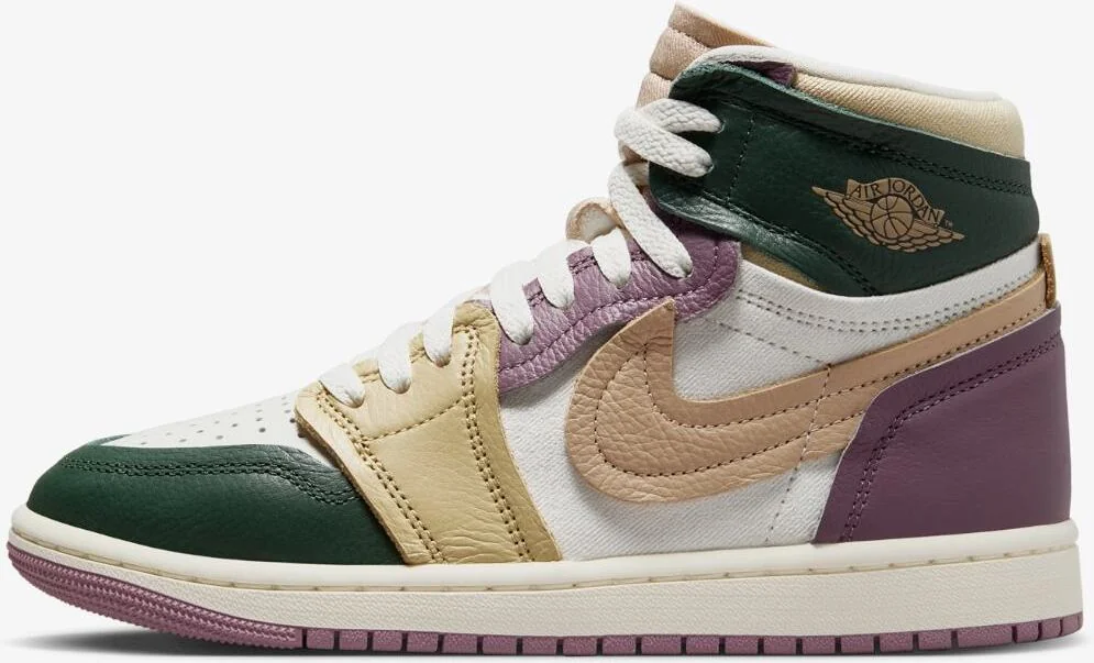 Жіночі кросівки W Air Jordan 1 Mm High Galactic Jade FB9891-300, 38