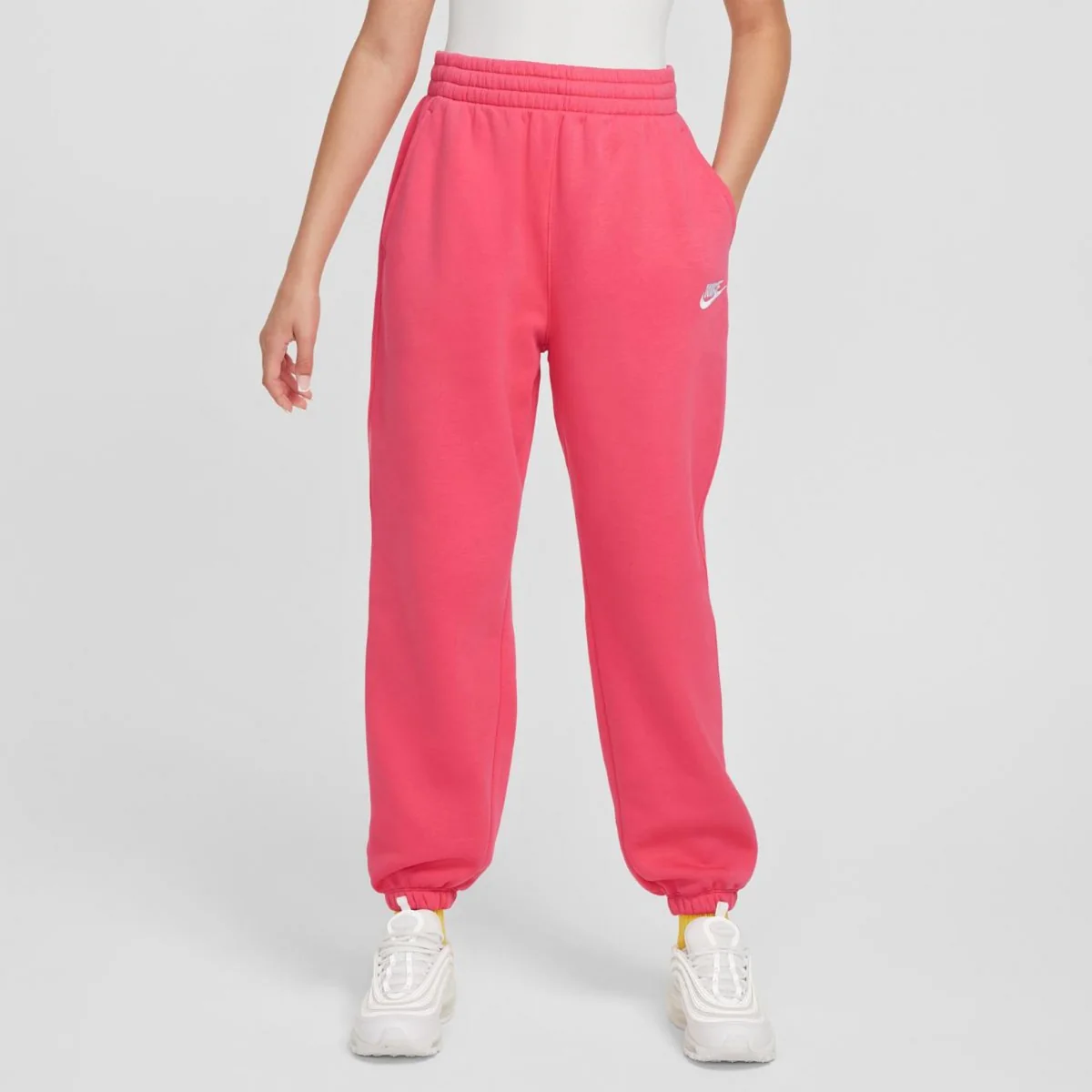 Дитячі штани NIKE G NSW CLUB FLC LOOSE PANT LBR FD2933-629, L