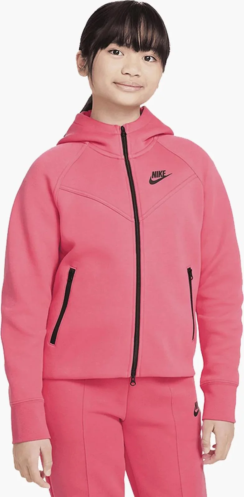 Дитяча спортивна кофта Nike Girls SportswearTech Fleece Hoodie FD2979-629